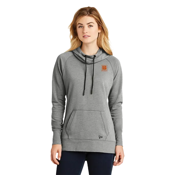 New Era Ladies Tri-Blend Fleece Pullover Hoodie