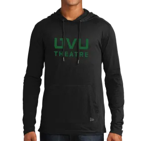 New Era Tri-Blend Performance Pullover Hoodie Tee- UVU Theatre
