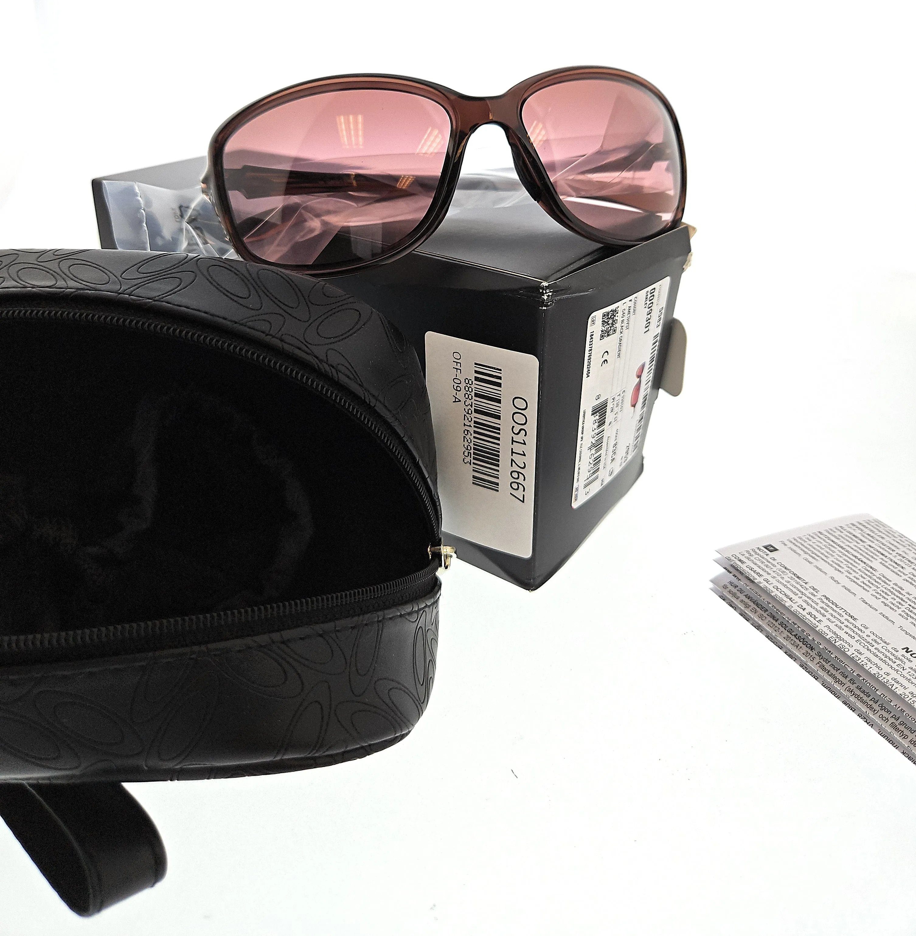 Oakley 0OO9301 930103 Cohort Amethyst Butterfly Sunglasses