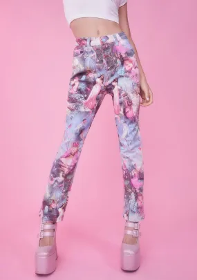 Once Upon A Dime Twill Mom Jeans