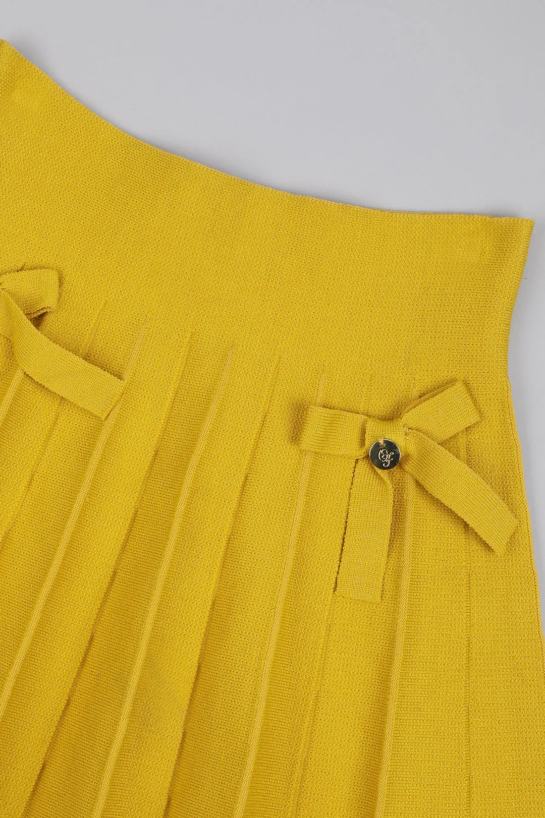 One Friday Mustard Skirt
