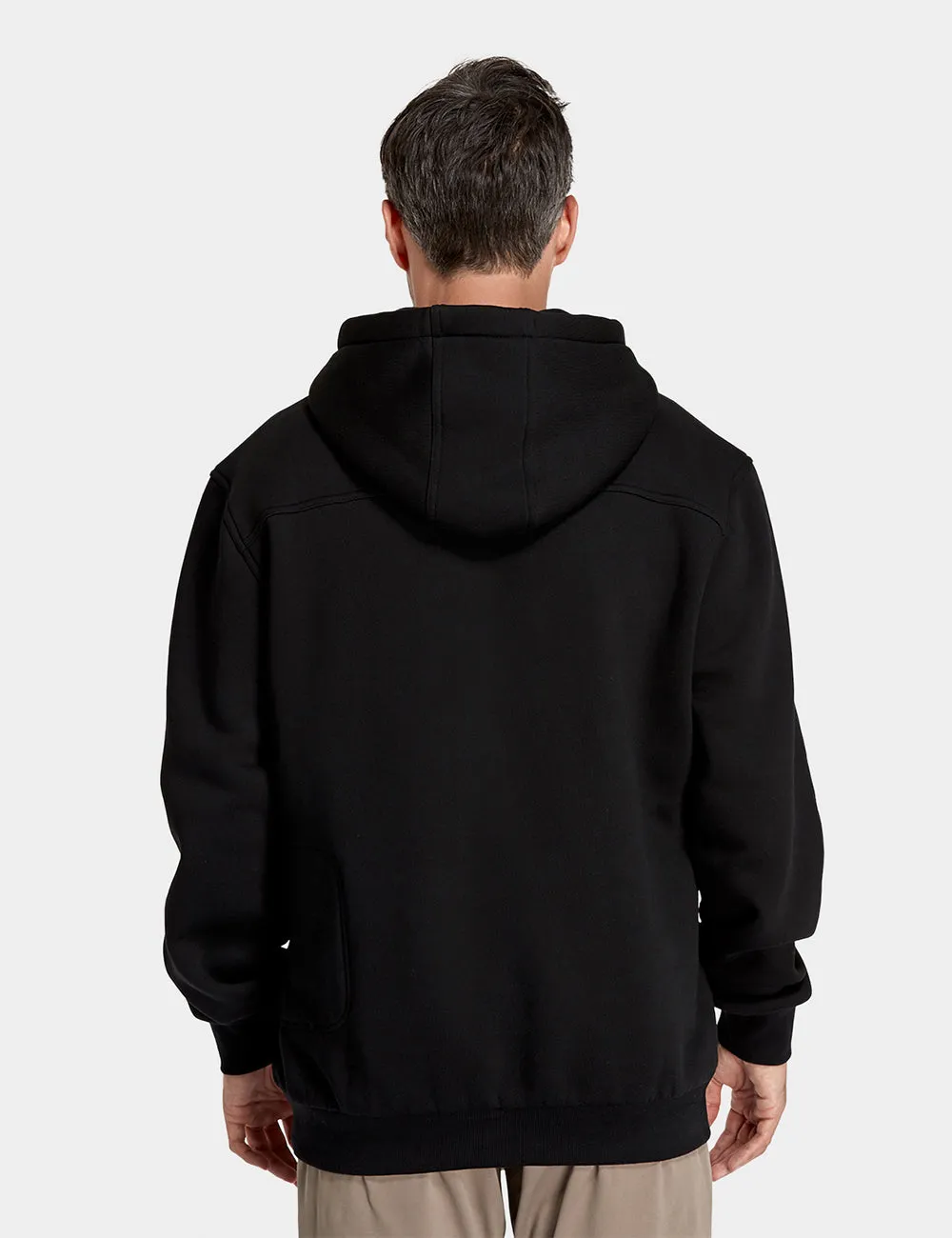 (Open-box) Unisex Heated Pullover Hoodie with Heating on Chests