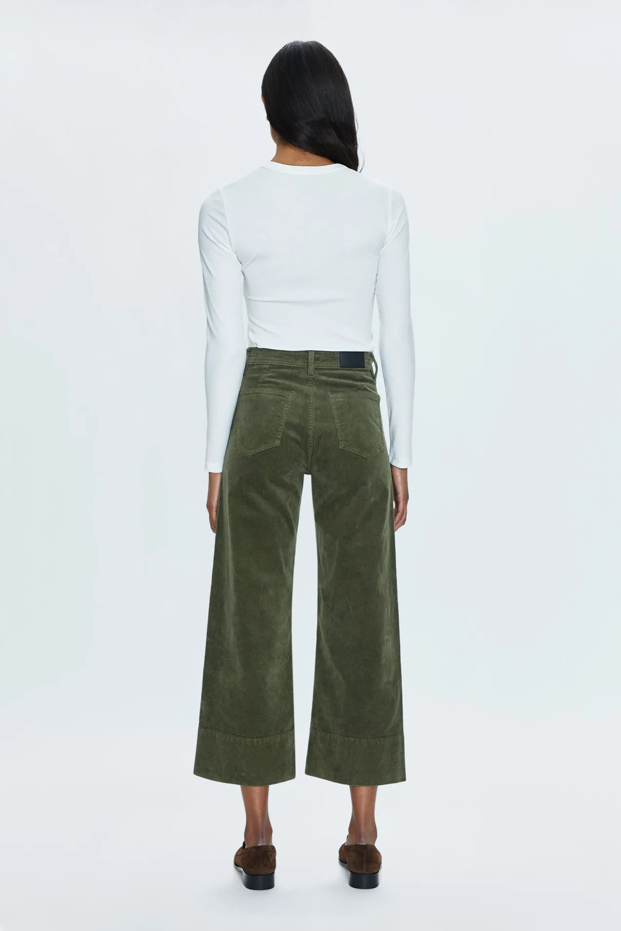 Penny High Rise Wide Pant -  Martini