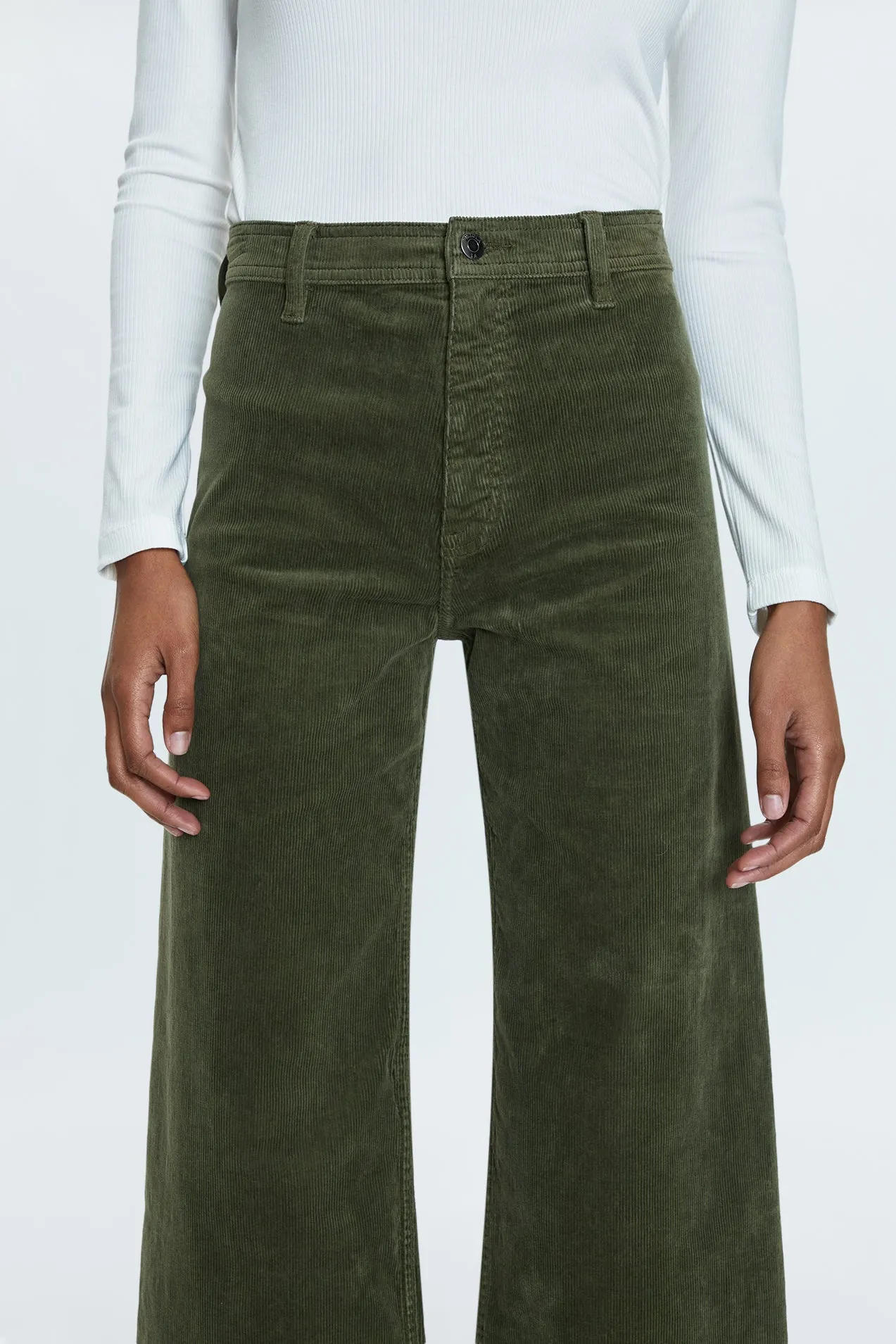Penny High Rise Wide Pant -  Martini