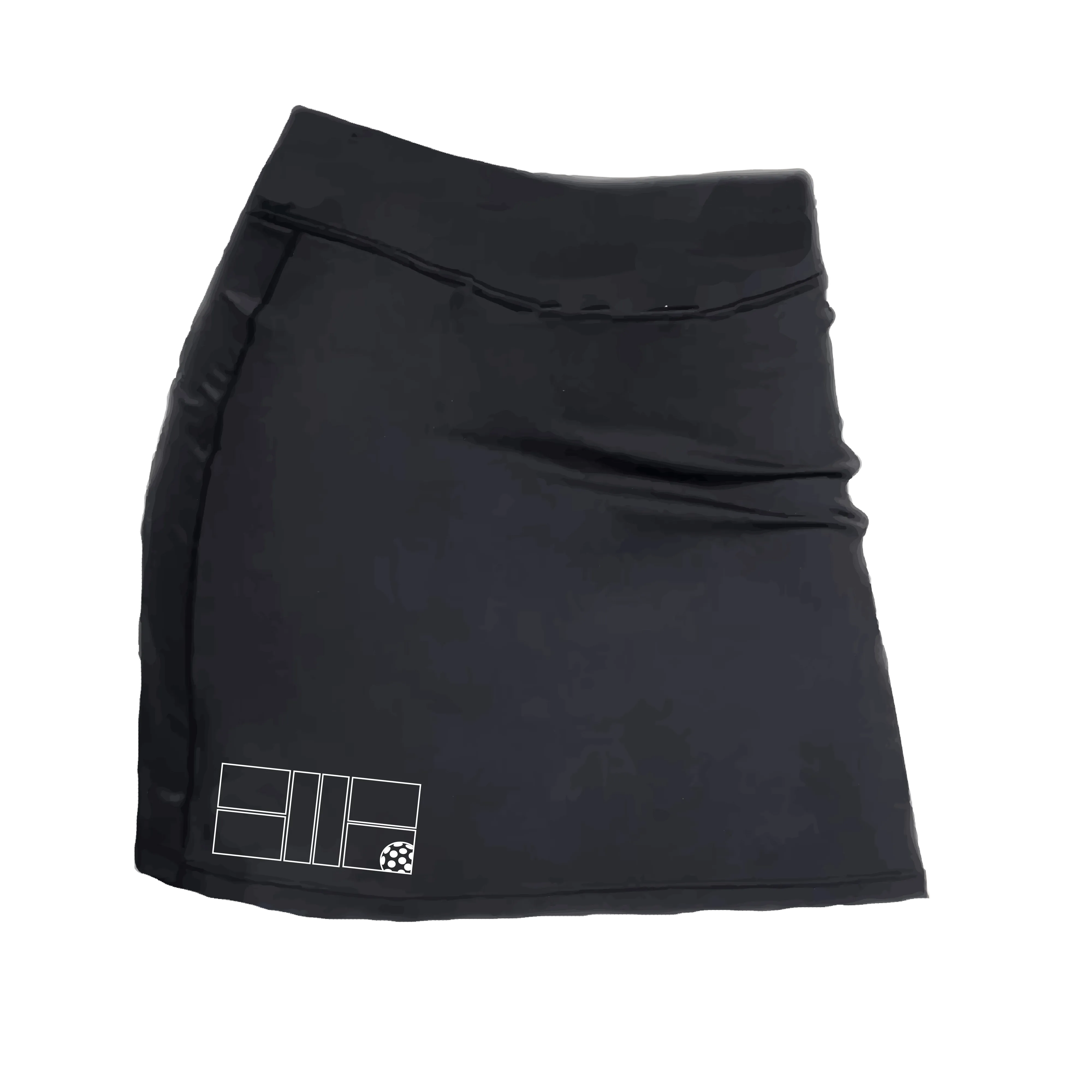 Pickleball Court (White) | Women's Pickleball Skort