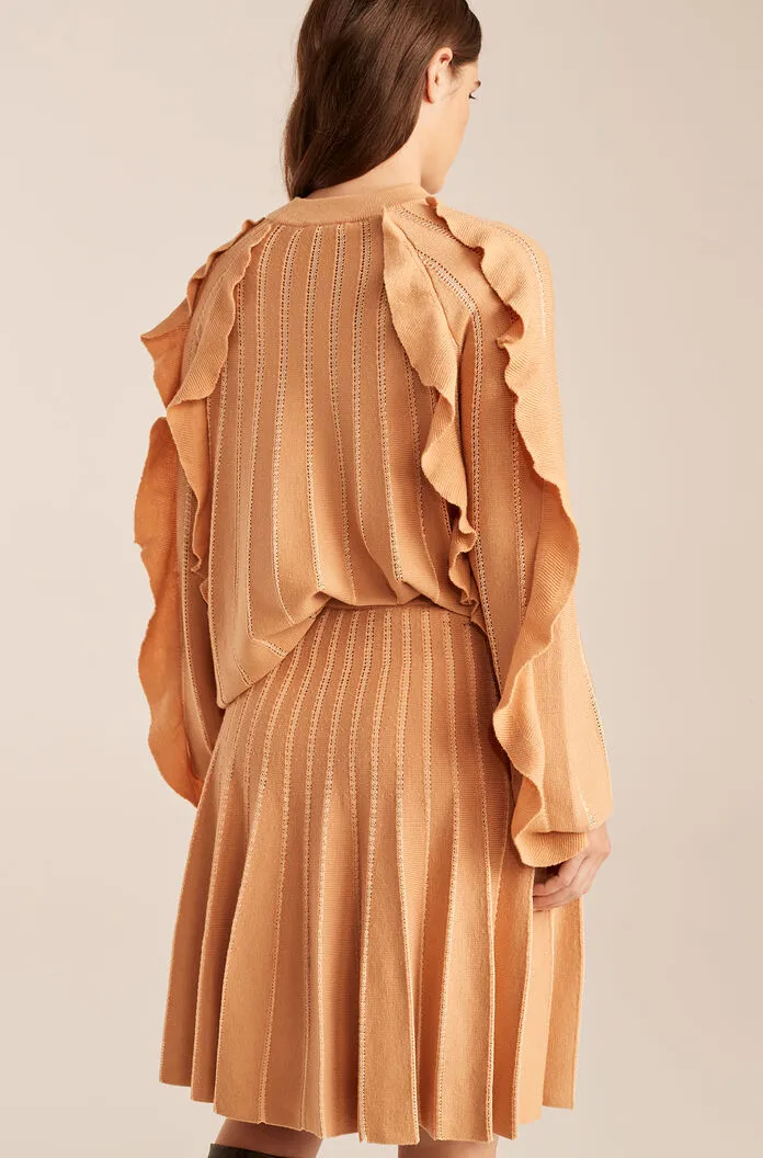 Pleat Stitch Skirt