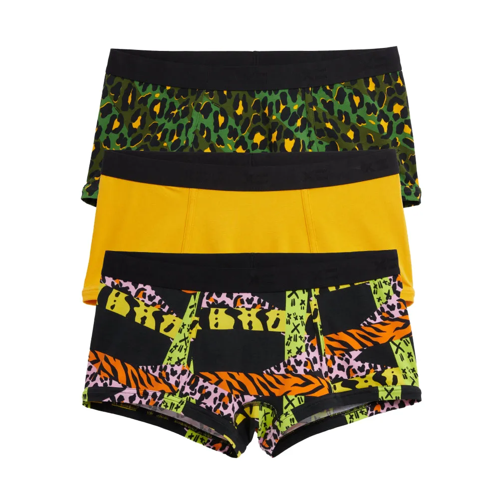 Retro Boy Shorts 3-Pack - Endangered Species
