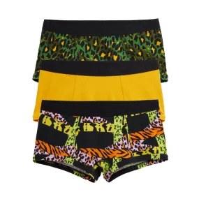 Retro Boy Shorts 3-Pack - Endangered Species