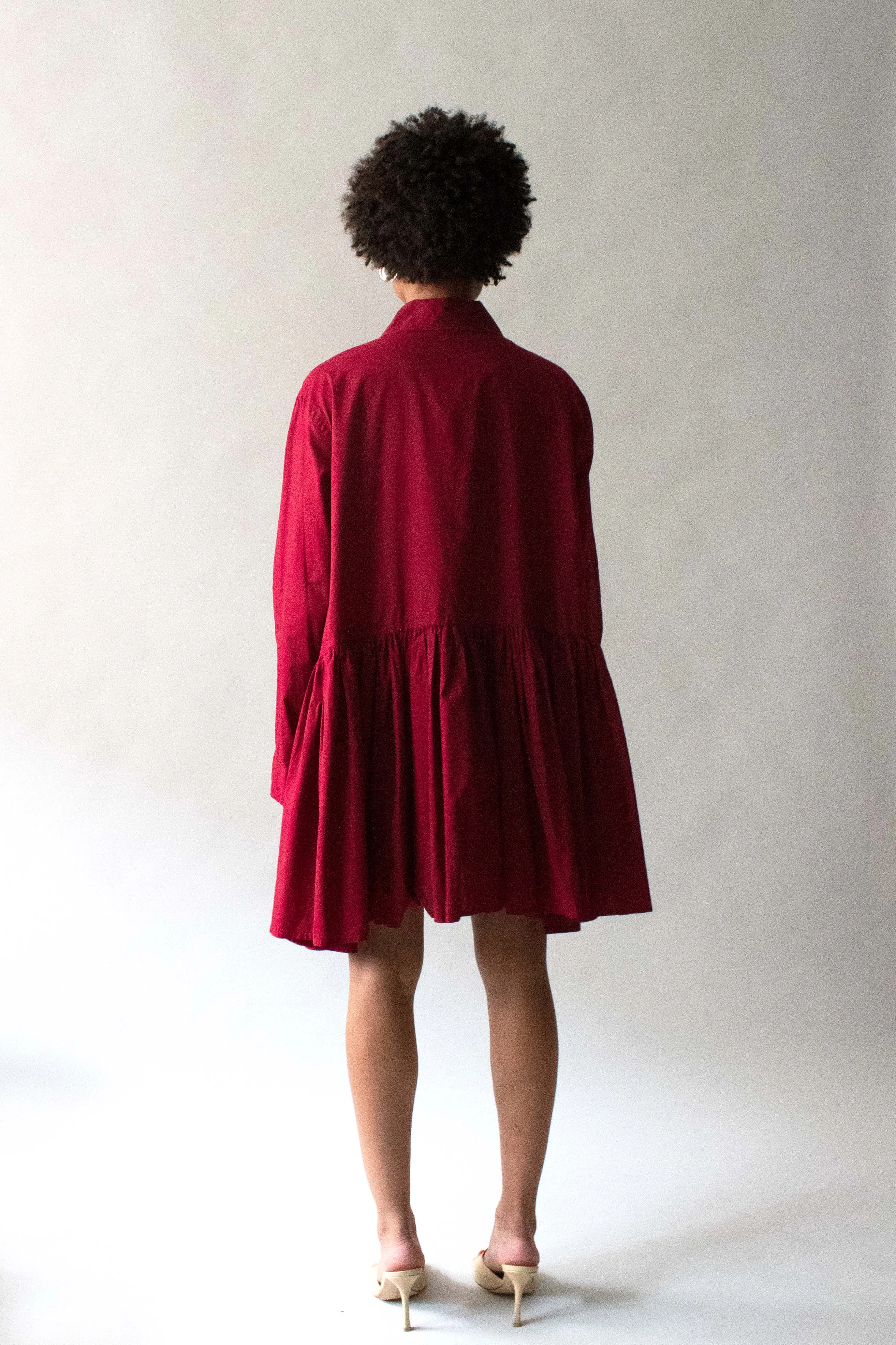 Romeo Gigli Red Cotton Top