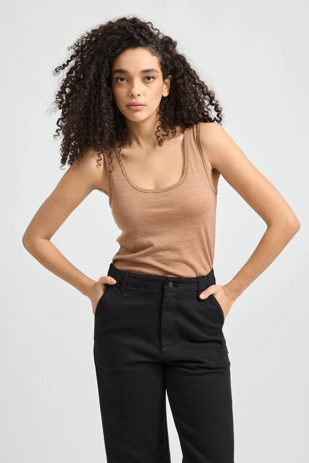 SCOOP MERINO TANK