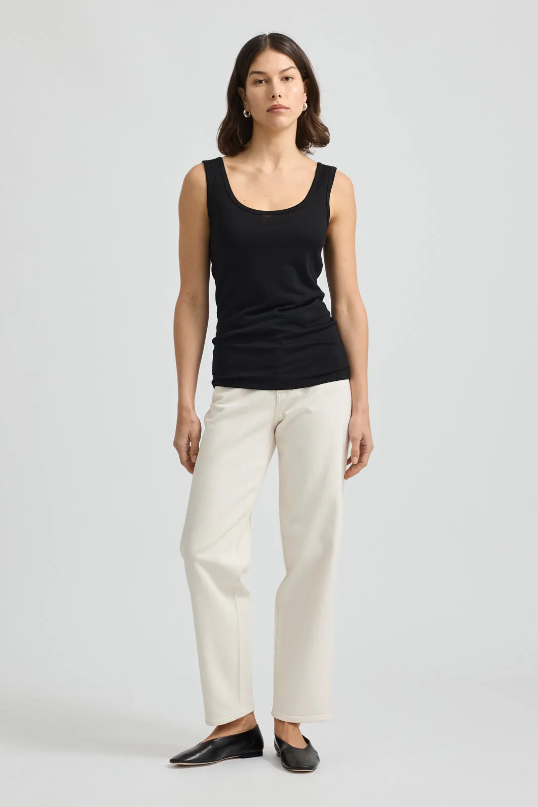 SCOOP MERINO TANK