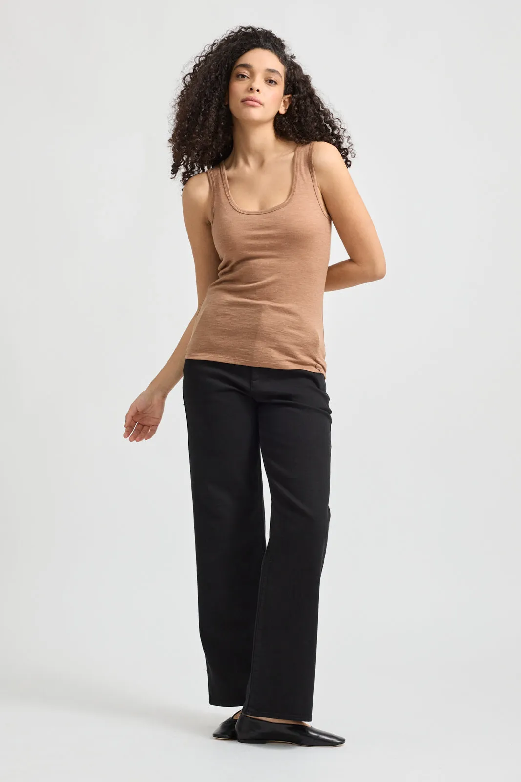 SCOOP MERINO TANK