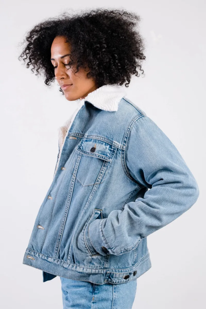 Shannon Sherpa Denim Jacket