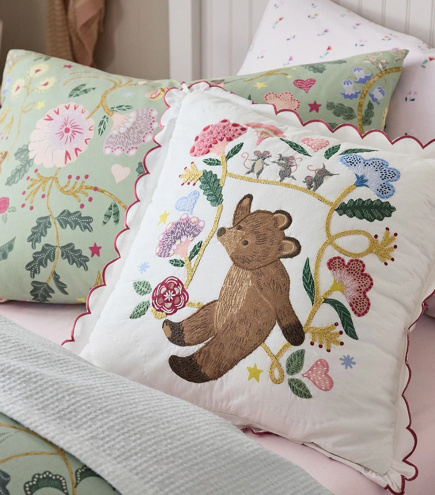Storybook Bear Pillow