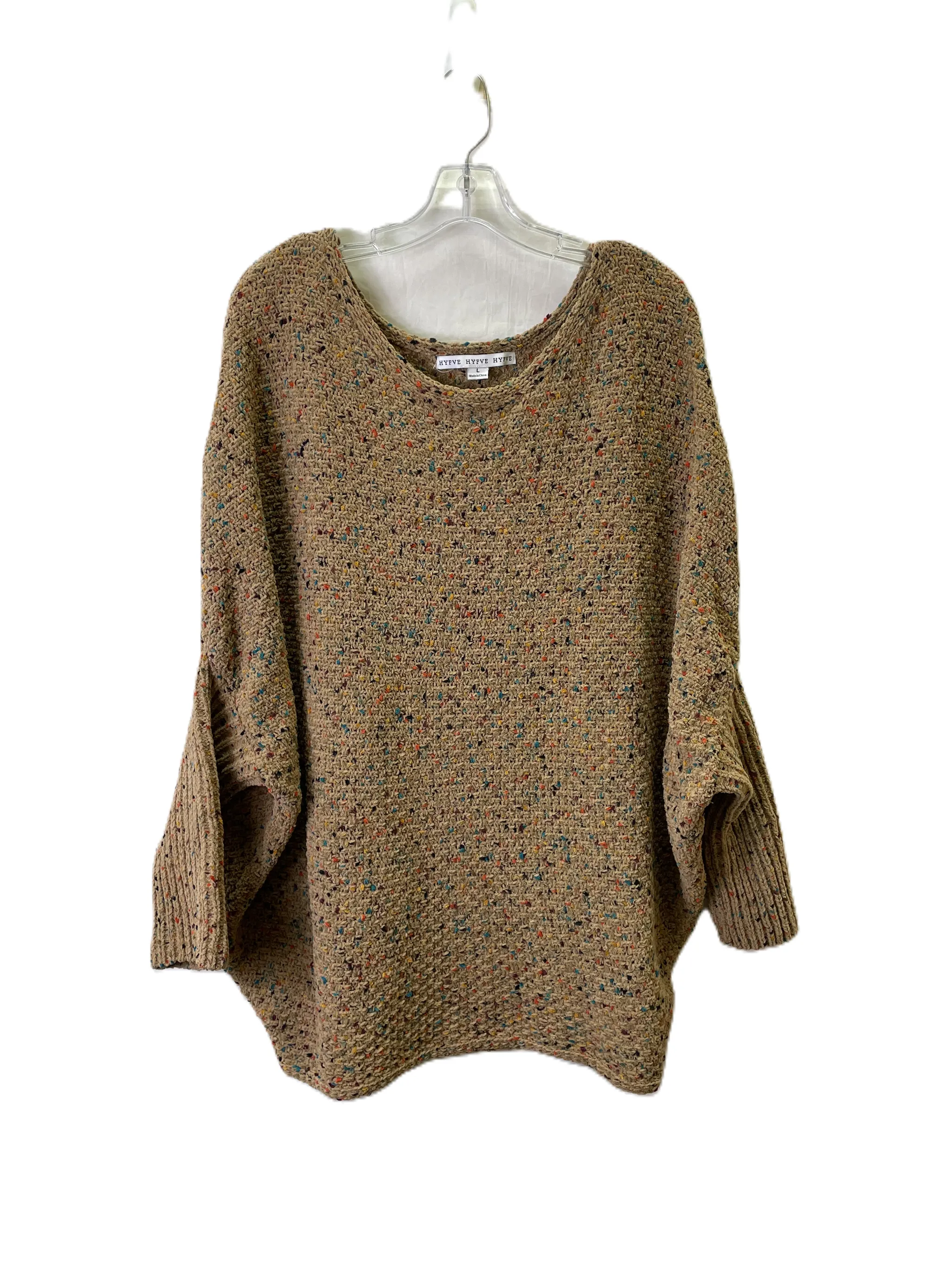 Sweater By Hyfve In Tan, Size: L
