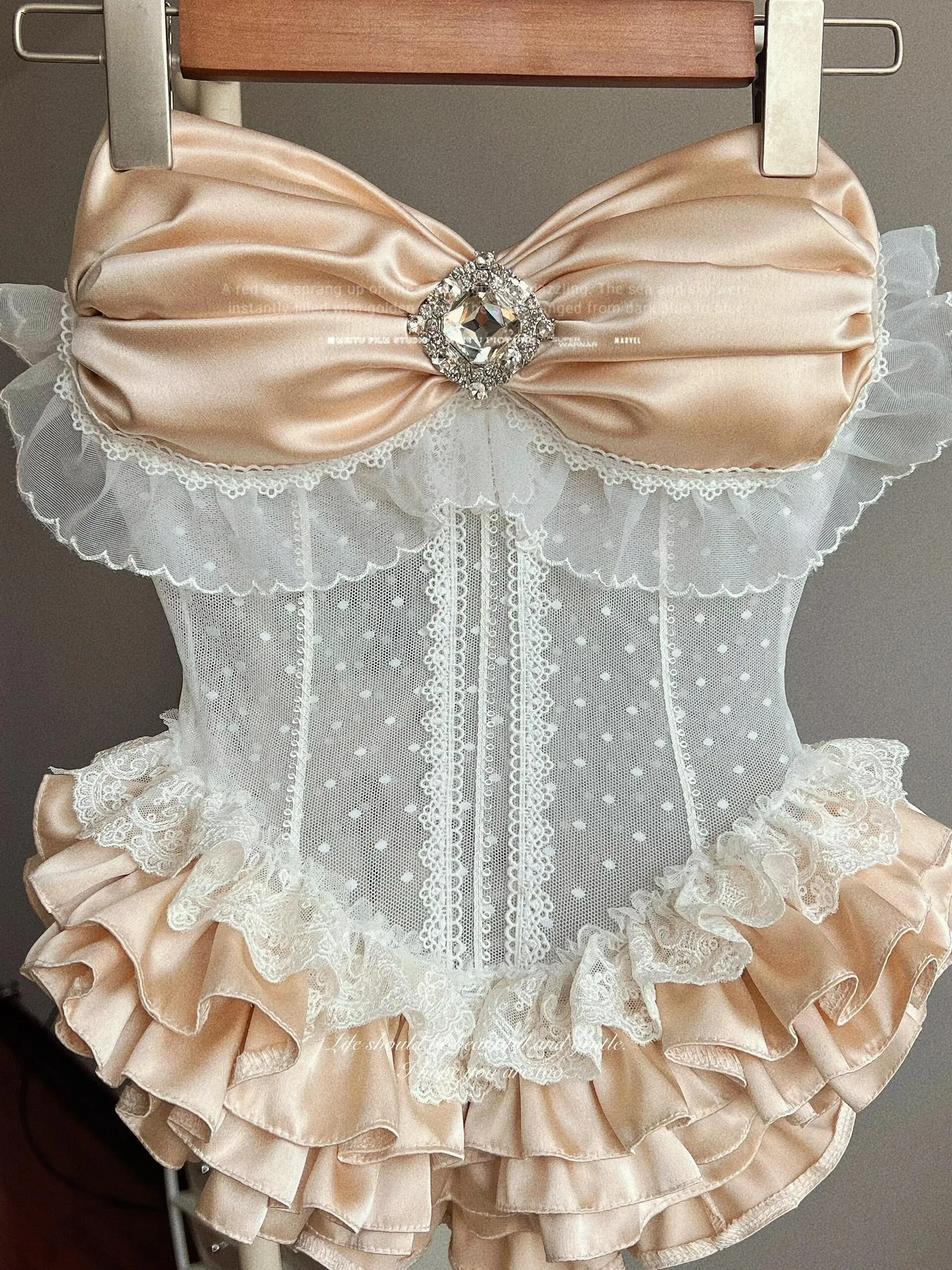 [Tailor Made] Gilded Gala Garb Corset top set