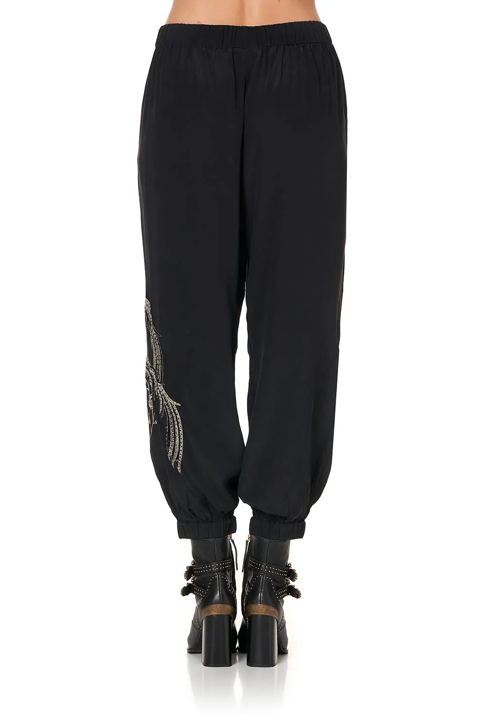 TIE FRONT HAREM PANT THE JEWELLED ARROW