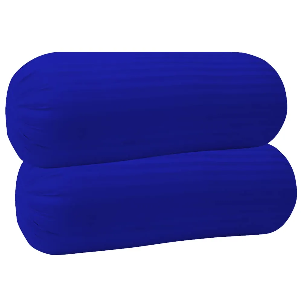 Travel Pillow ,JDX Bombay Dyeing Cotton Cloth Filled with Reliance Microfiber, Set of 2