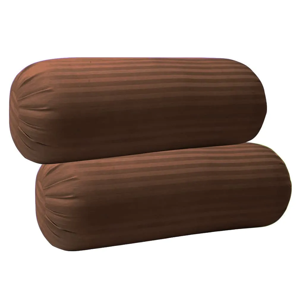 Travel Pillow ,JDX Bombay Dyeing Cotton Cloth Filled with Reliance Microfiber, Set of 2