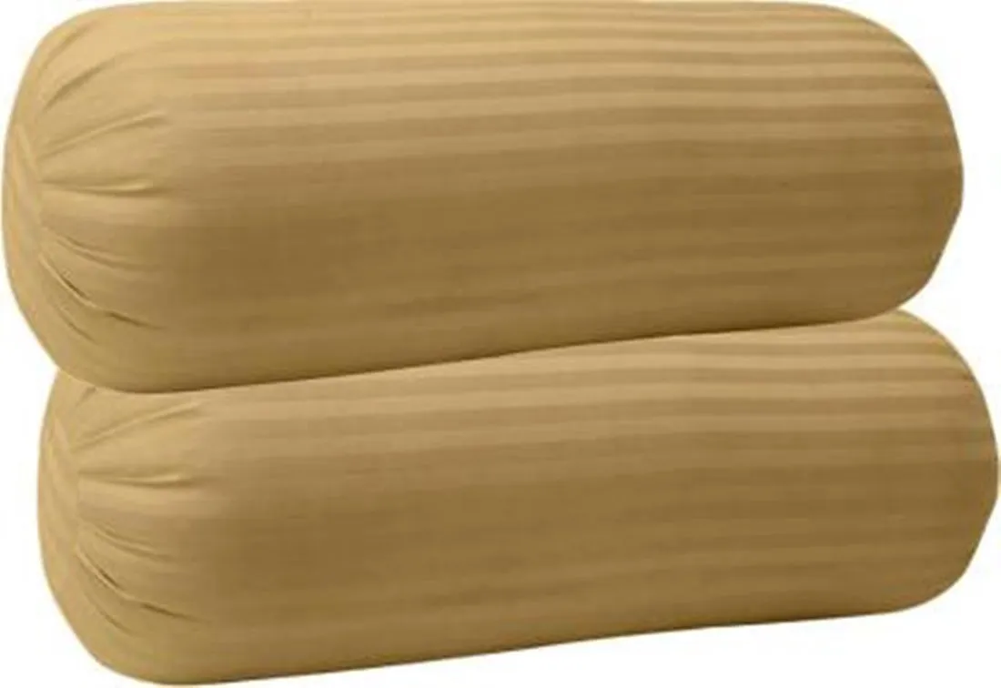 Travel Pillow ,JDX Bombay Dyeing Cotton Cloth Filled with Reliance Microfiber, Set of 2