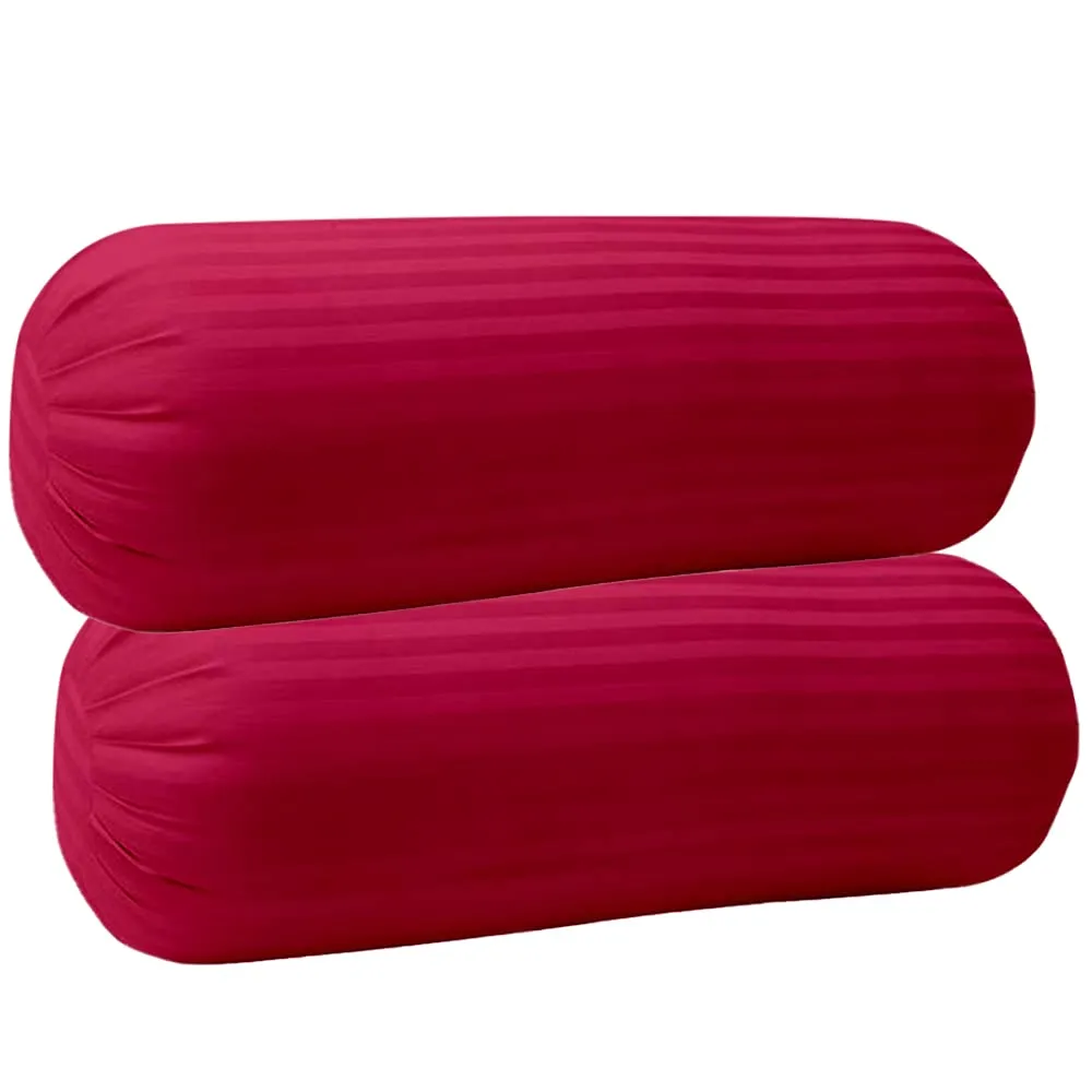 Travel Pillow ,JDX Bombay Dyeing Cotton Cloth Filled with Reliance Microfiber, Set of 2