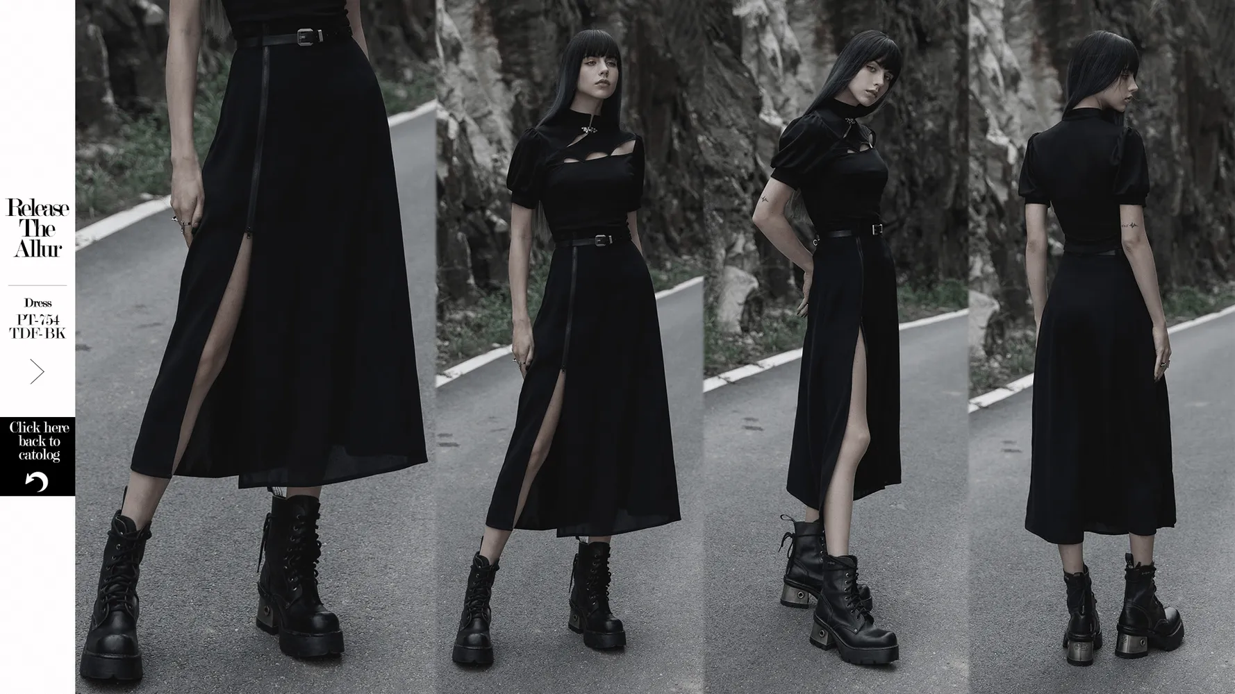 Versatile A-Line Midi Skirt with Side Zipper Detail