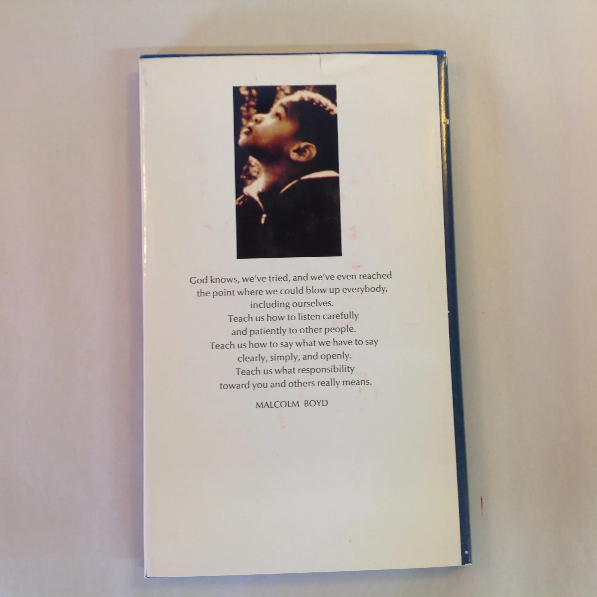 Vintage 1973 Hardcover Gift Book Faith For Our Times: Contemporary Prayers, Poetry and Prose Hallmark