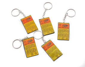 Vintage Agfa Roll Film Keychain, unique for him and her, Photographer gift, Vintage Lover Gift, eco-friendly