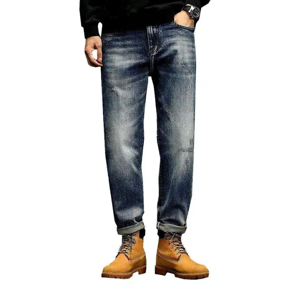 Vintage sanded jeans
 for men