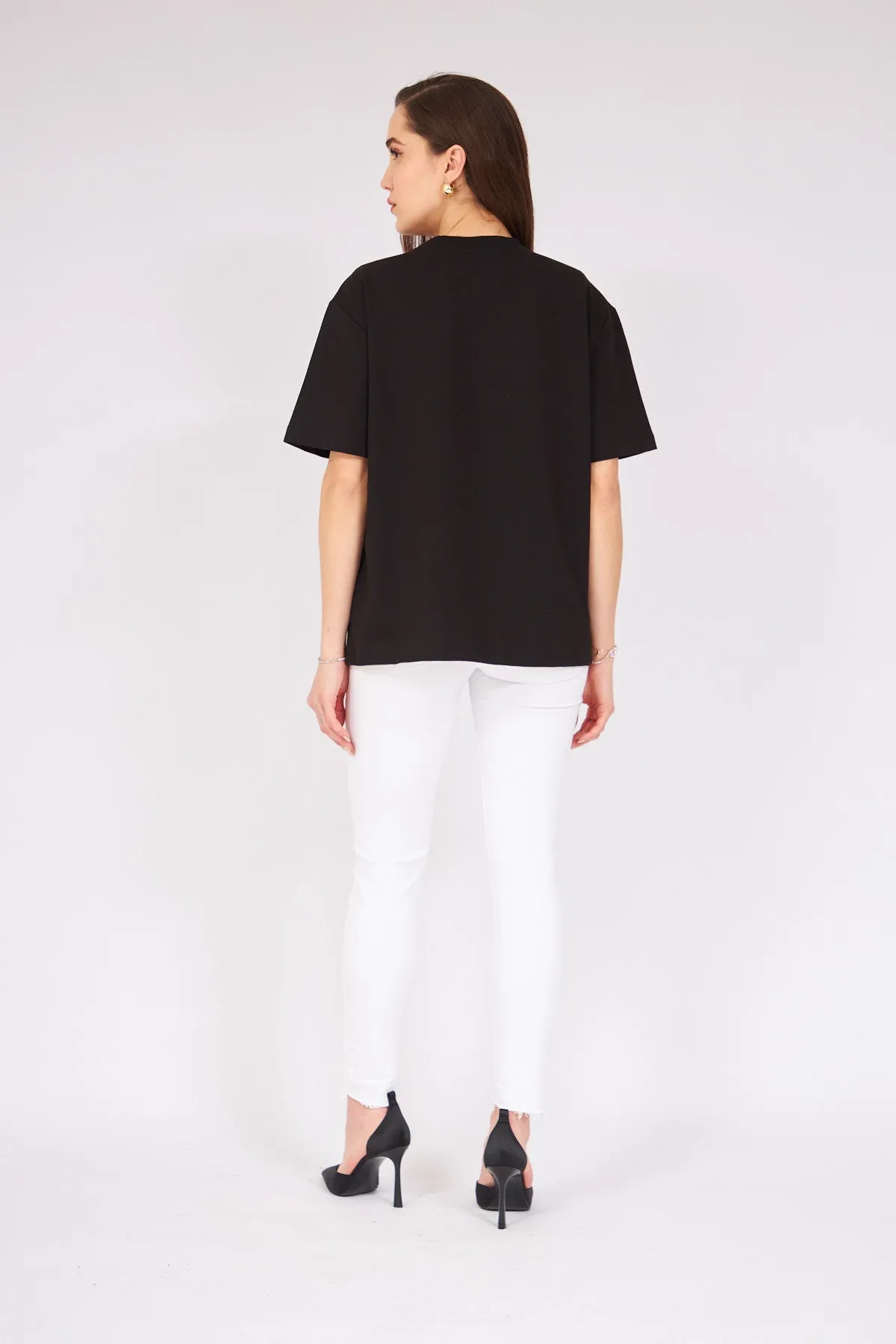 White High Waist Jeans