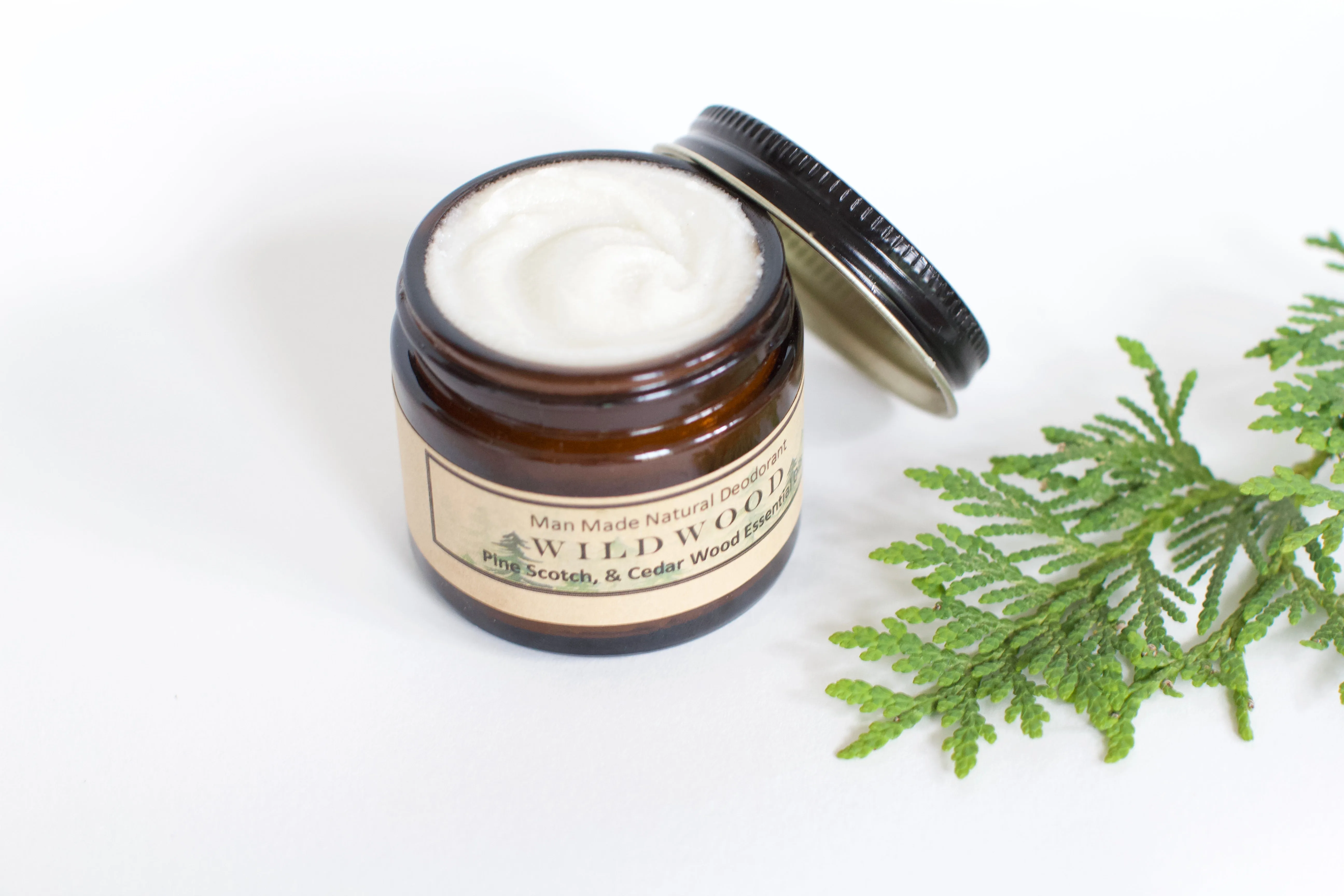 Wildwood Natural Deodorant - natural ingredients no aluminum
