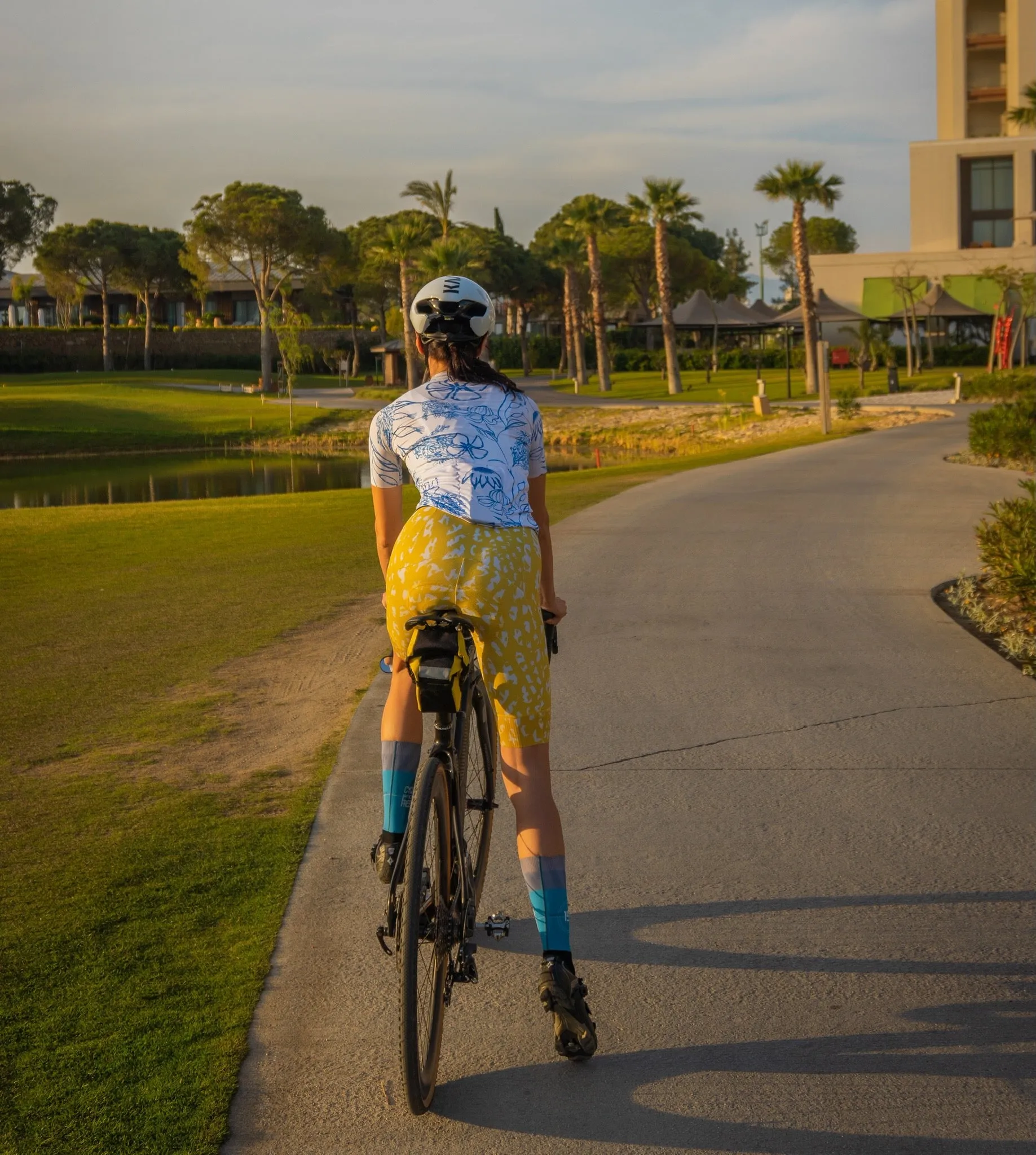 Women's Pro Bib- Mustard Cat